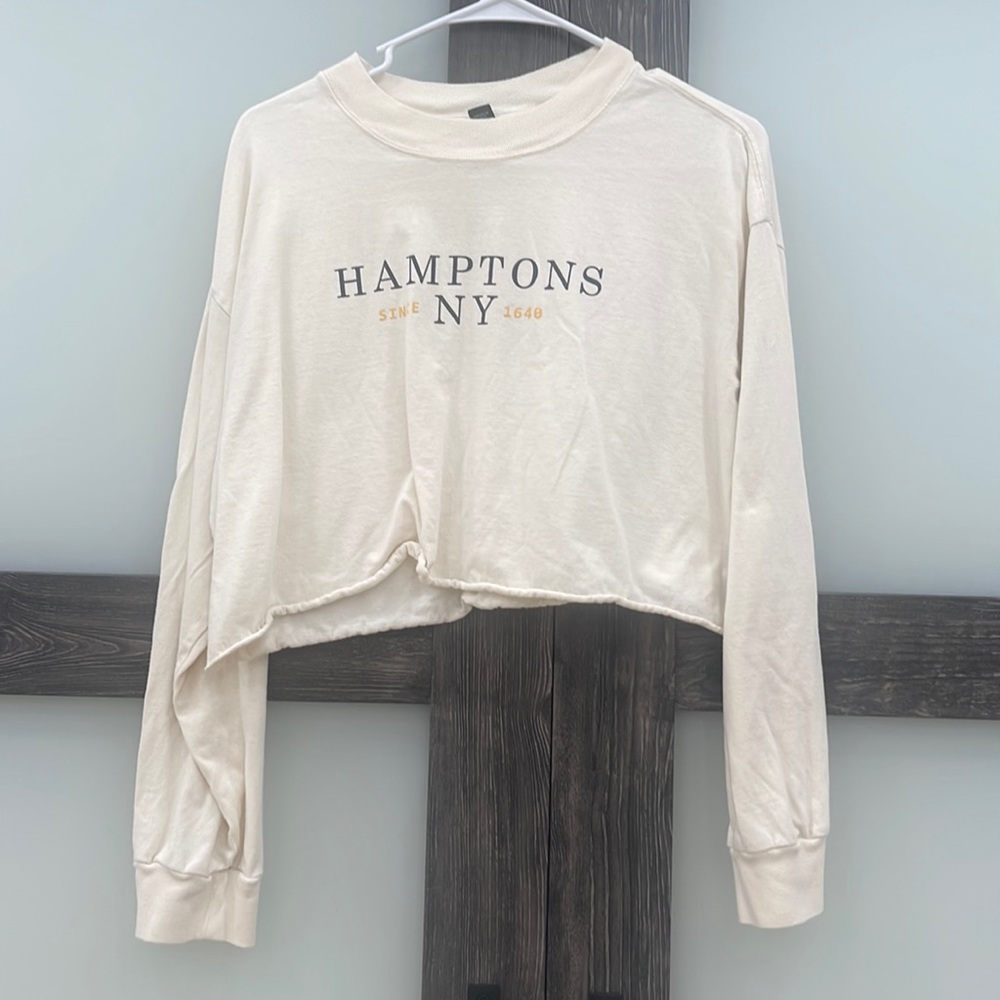 Hamptons NY crop top